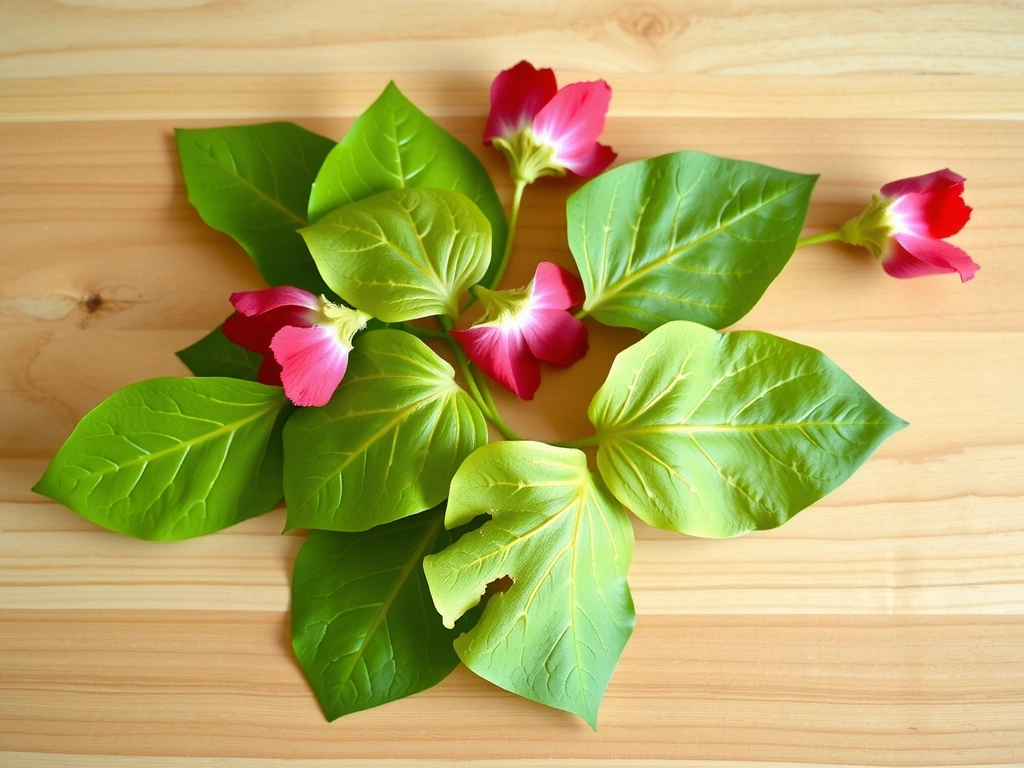 Ginkgo Biloba leaves on a wooden table, symbolizing cognitive enhancement