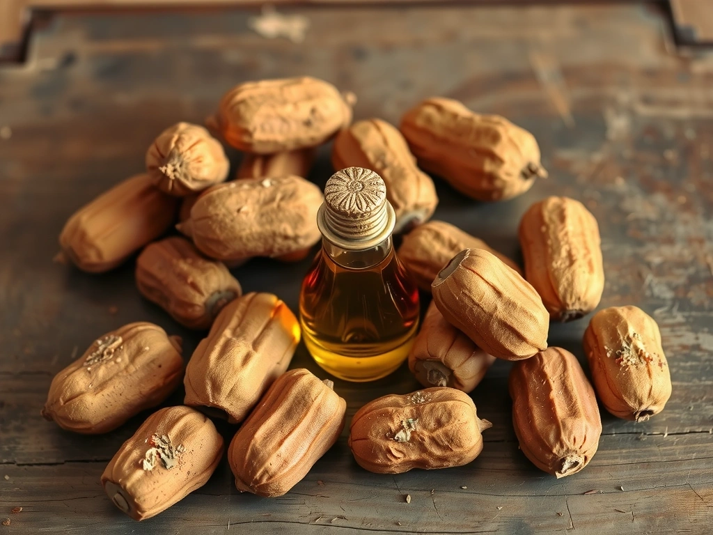 Argan nut and argan oil